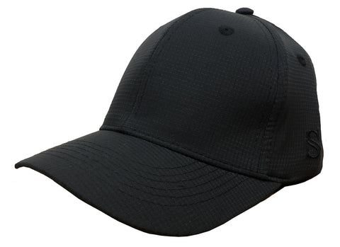 *NEW* HT316 - Smitty - 6 Stitch Performance Flex Fit Umpire Hat - Available in Black or Navy