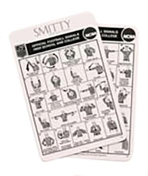 ACS534-Smitty Football Signal Card - Officially Dalco