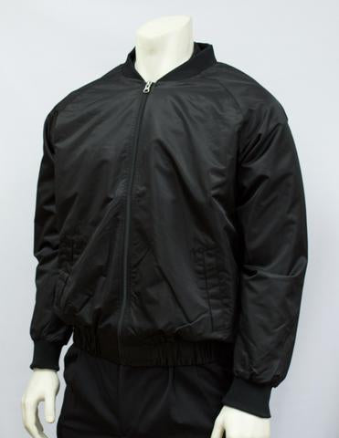 BKS220-Smitty Black Jacket with Full Front Zipper