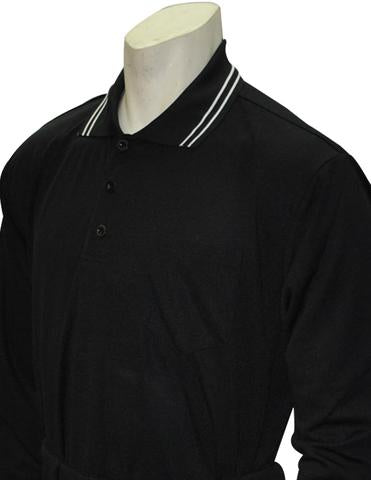 BBS301 BLK - Smitty Performance Mesh Umpire Long Sleeve Shirt - Officially Dalco