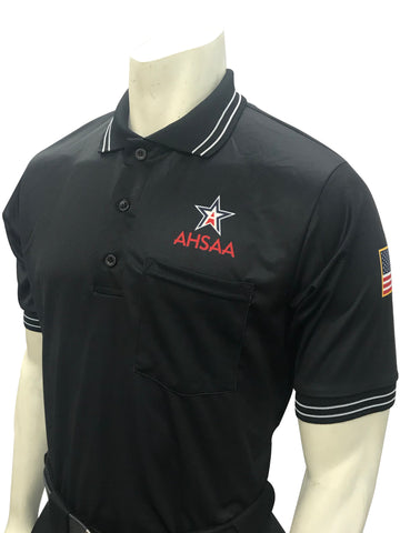 USA300AL-BLK Ump Shirt New Logo Above Pocket Black