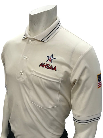 USA300AL-CR Ump Shirt New Logo Above Pocket Cream