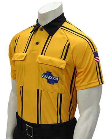 GHSA 900 Short Sleeve Soccer Shirt Gold - Officially Dalco