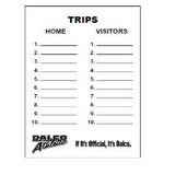 D3508 - Dalco Baseball/Softball Writable Game Card - Officially Dalco